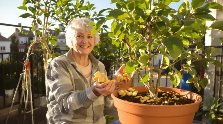 Citronnier qui ne donne rien : j’enterre ce déchet de cuisine au pied et il se couvre de fruits Citronnier qui ne donne rien : j’enterre ce déchet de cuisine au pied et il se couvre de fruits