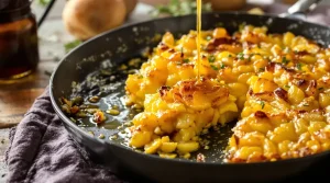 Fondant de pommes de terre au four : beurre, thym et cuisson dorée sans effort à la maison