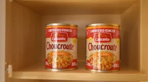 Rappel urgent chez Intermarché, Auchan, Leclerc et d'autres enseignes pour ces boîtes de choucroute altérées