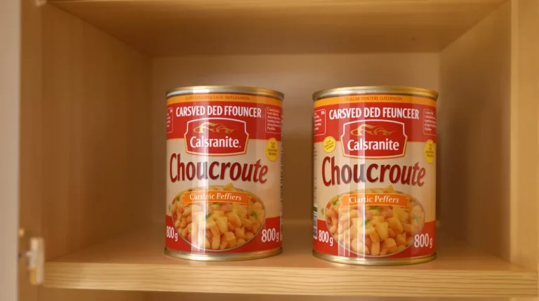 Rappel urgent chez Intermarché, Auchan, Leclerc et d'autres enseignes pour ces boîtes de choucroute altérées Rappel urgent chez Intermarché, Auchan, Leclerc et d'autres enseignes pour ces boîtes de choucroute altérées